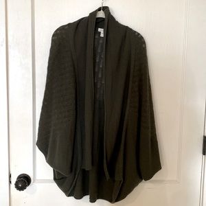 Cashmere Pointelle Cocoon Cardigan